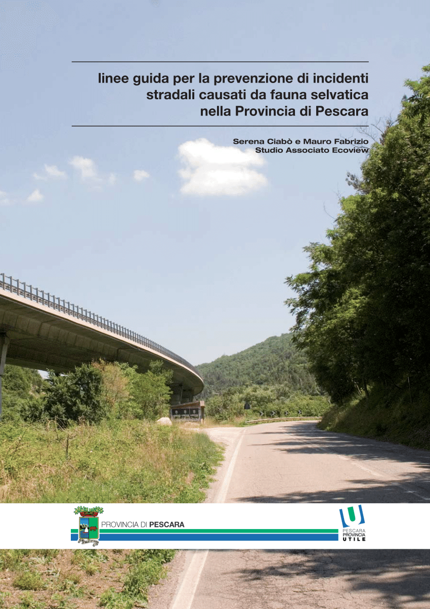 Cover Road ecology Pescara