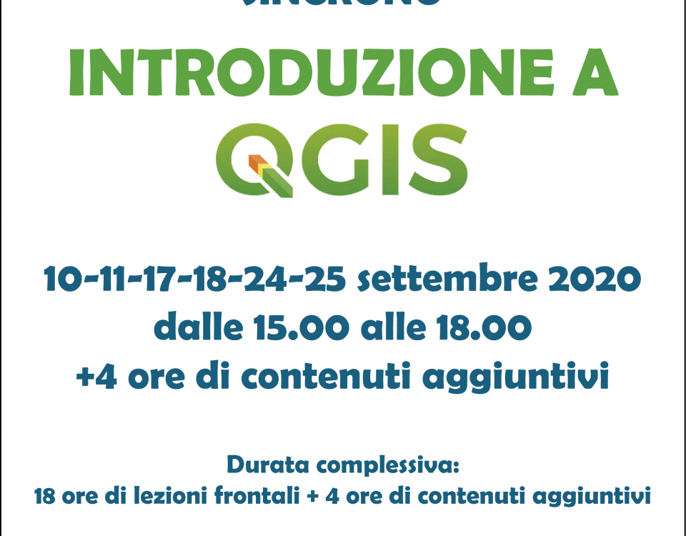 Introduzione a QGIS